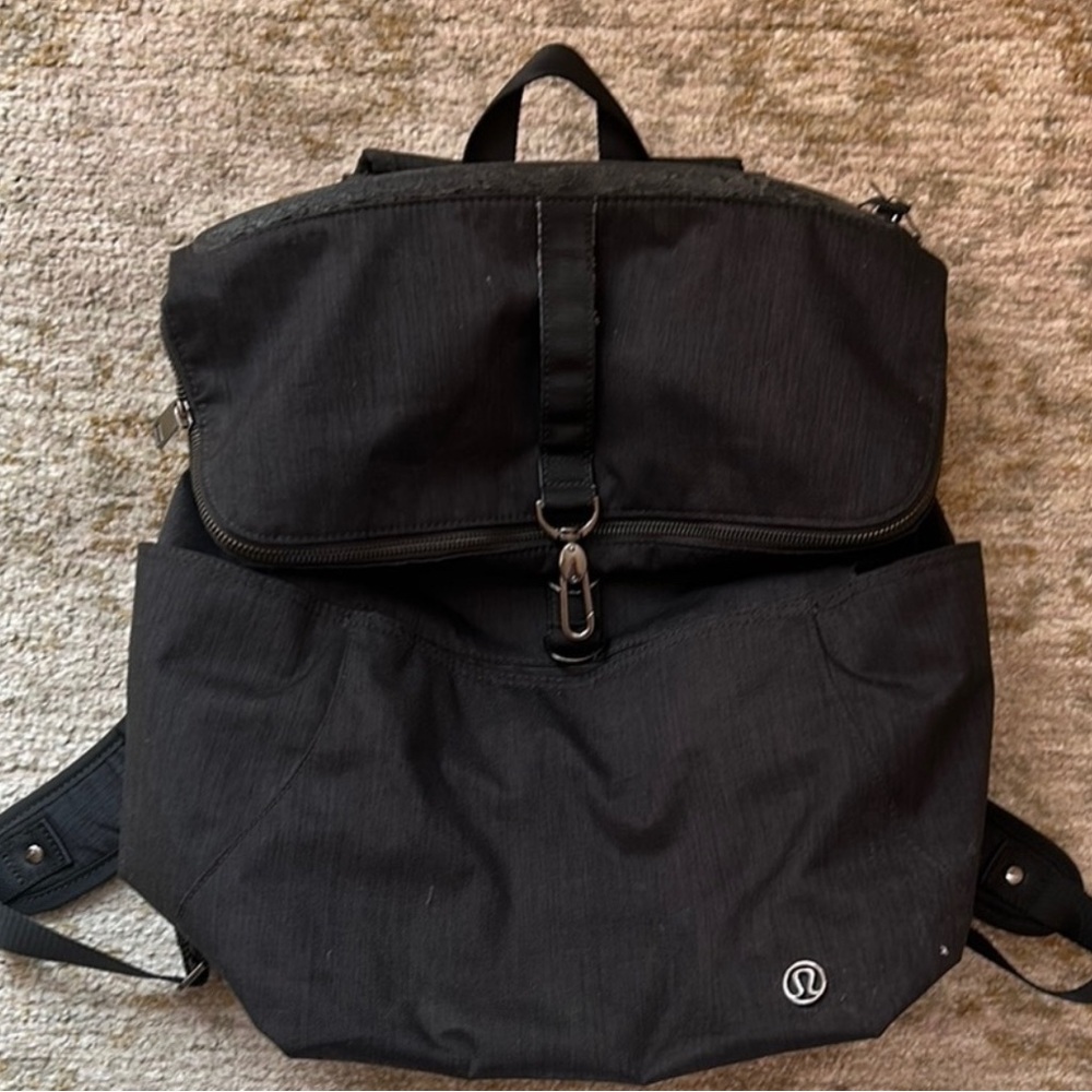 lululemon athletica Black Backpack